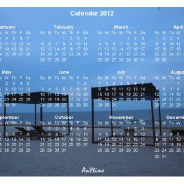 AnYtime Calendar 2011::Binding and Bonding