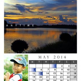 AnYtime Calendar 2014::Sea Sun See Son