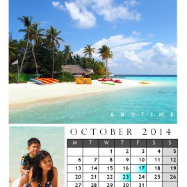 AnYtime Calendar 2014::Sea Sun See Son