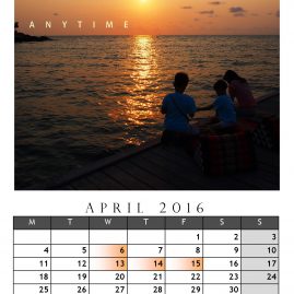 AnYtime Calendar 2016::Backspace