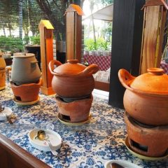 Breakfast Buffet Line