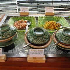 Breakfast Buffet Line