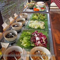 Breakfast Buffet Line