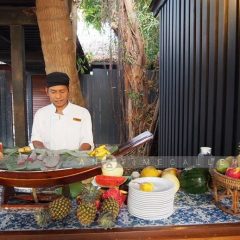 Breakfast Buffet Line