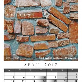 AnYtime Calendar 2017::Off The Wall… Stand Tall