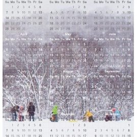 AnYtime Calendar 2017::Off The Wall… Stand Tall